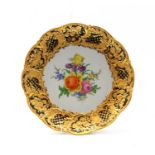 A Meissen porcelain cabinet plate,