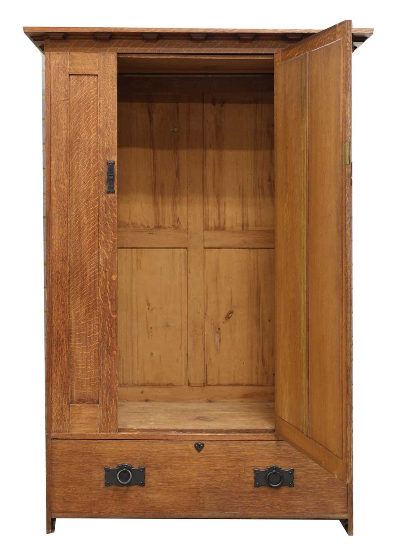 A Heal and Son oak wardrobe, - Image 2 of 4