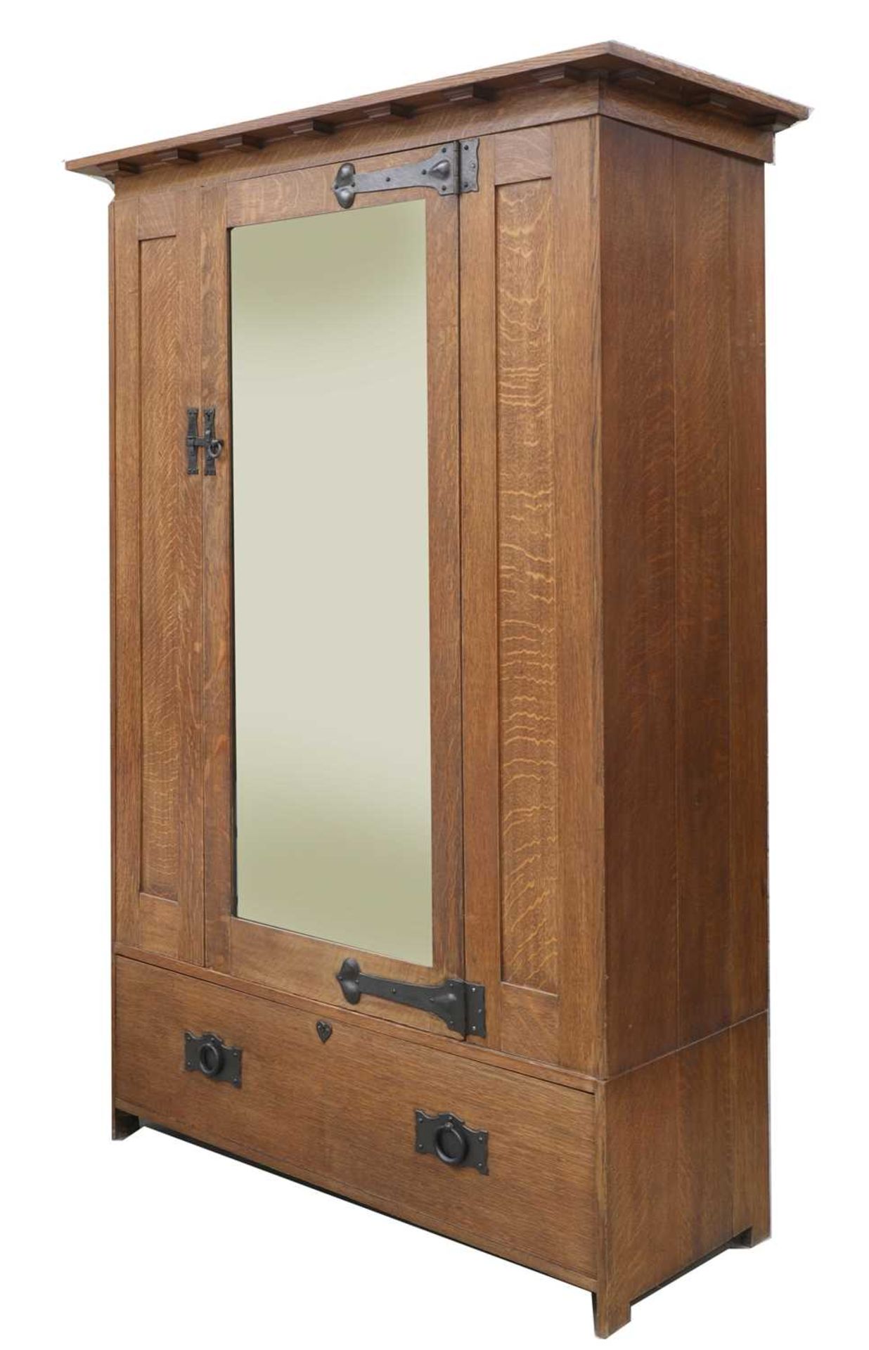 A Heal and Son oak wardrobe, - Image 3 of 4