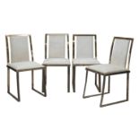 Fourteen unassembled Pierre Cardin dining chairs,