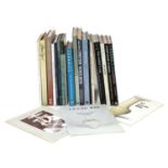 A collection of modern studio ceramics books,