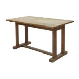 A Gordon Russell oak dining table,