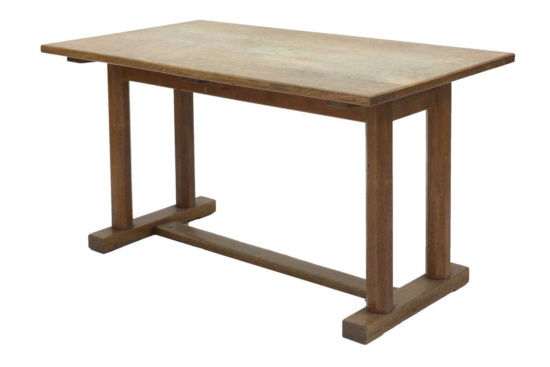 A Gordon Russell oak dining table,