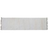 A Finnish Anki handwoven cream rug,