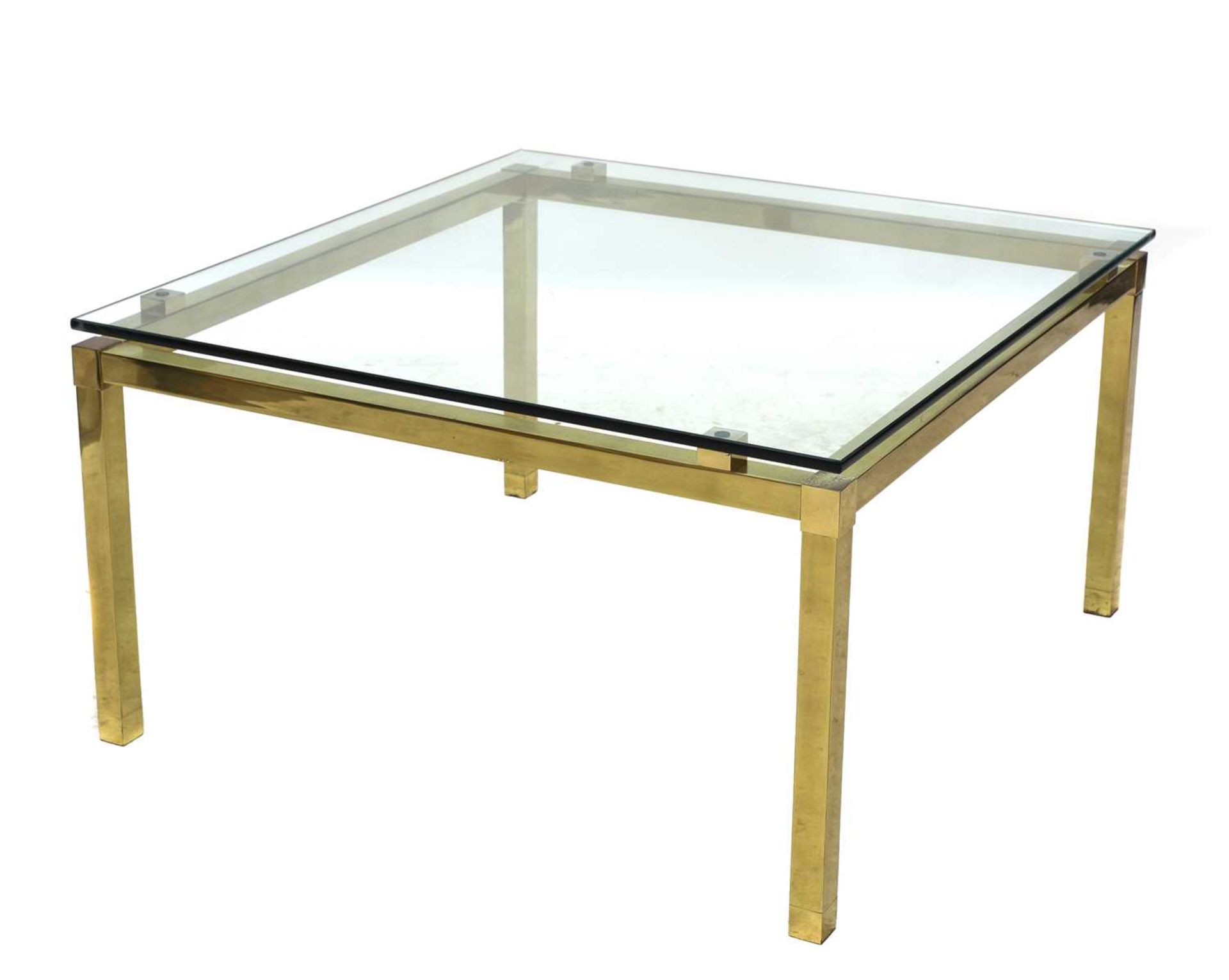 An Italian brass coffee table, - Image 3 of 4