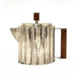 A Paye & Baker Art Deco silver-plated teapot,