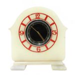 A Jaeger LeCoultre Art Deco mantel clock,