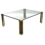 A coffee table,