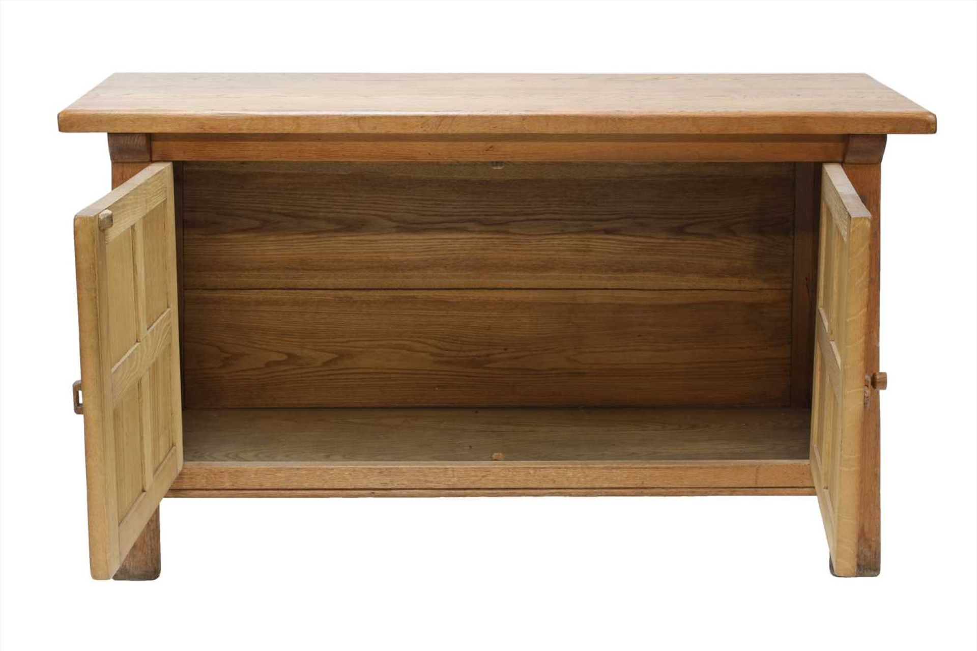 An Arts and Crafts oak sideboard, - Image 2 of 2