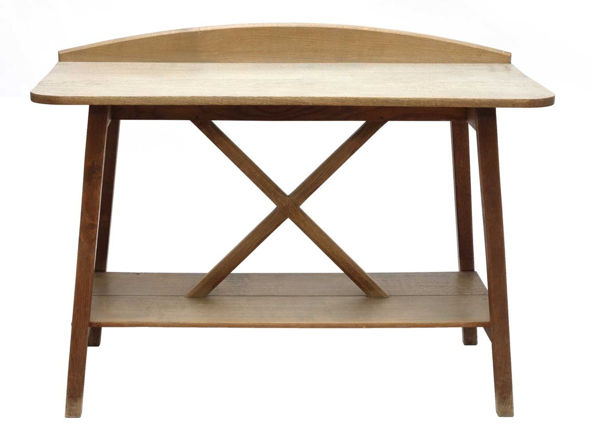 A Gordon Russell oak side table,