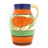 A Clarice Cliff 'Lily' Lotus jug,