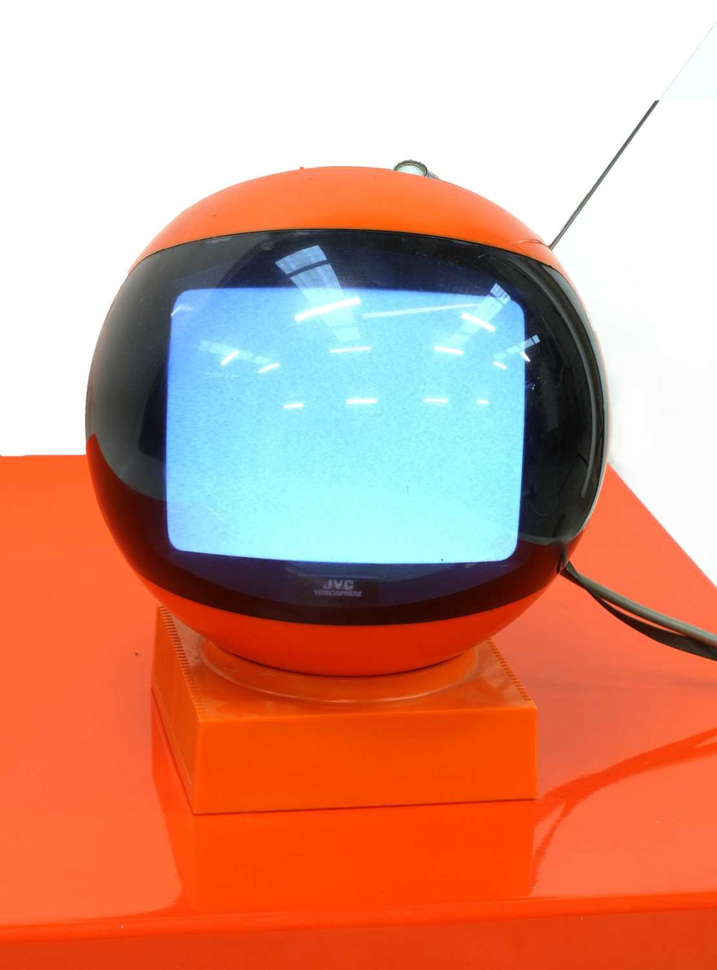 A JVC Videosphere television,
