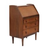 A Danish teak bureau,