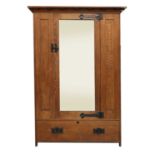 A Heal and Son oak wardrobe,