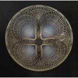 A Lalique 'Coquilles' glass bowl,