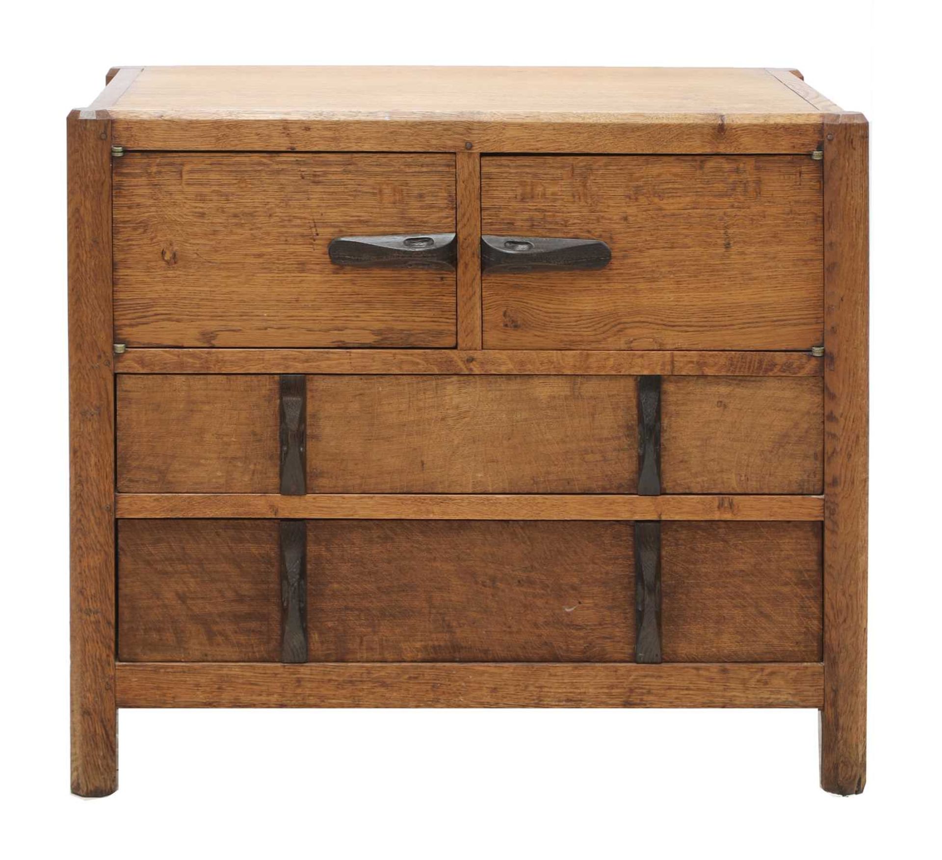A Gordon Russell 'Stow' oak dressing cabinet,