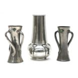 A Liberty & Co. Tudric pewter vase,