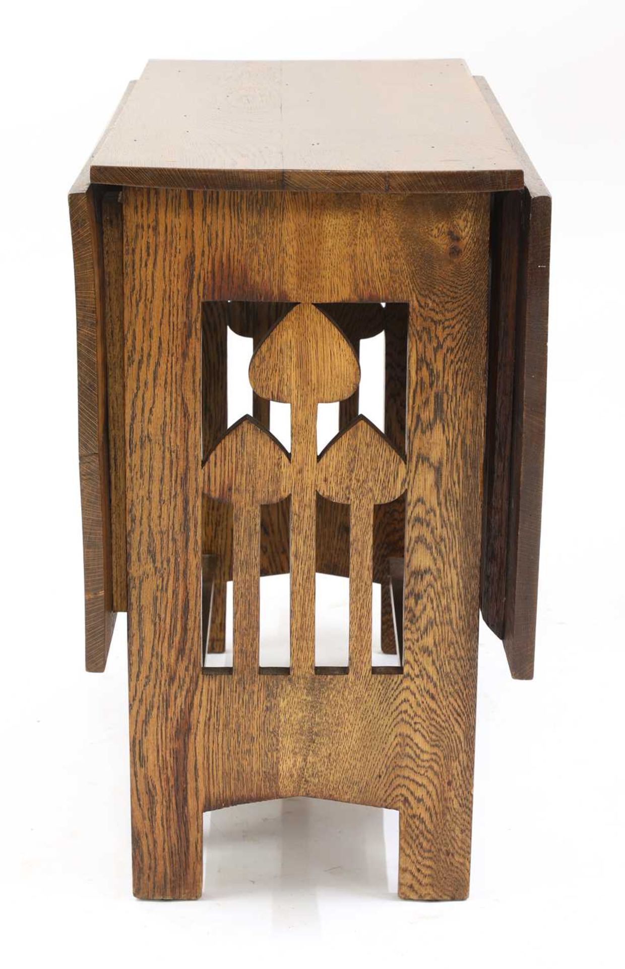 An Arts and Crafts oak gateleg table, - Image 2 of 4