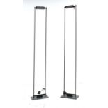 A pair of 'Logo' floor lamps,
