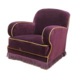 A French Art Deco armchair,