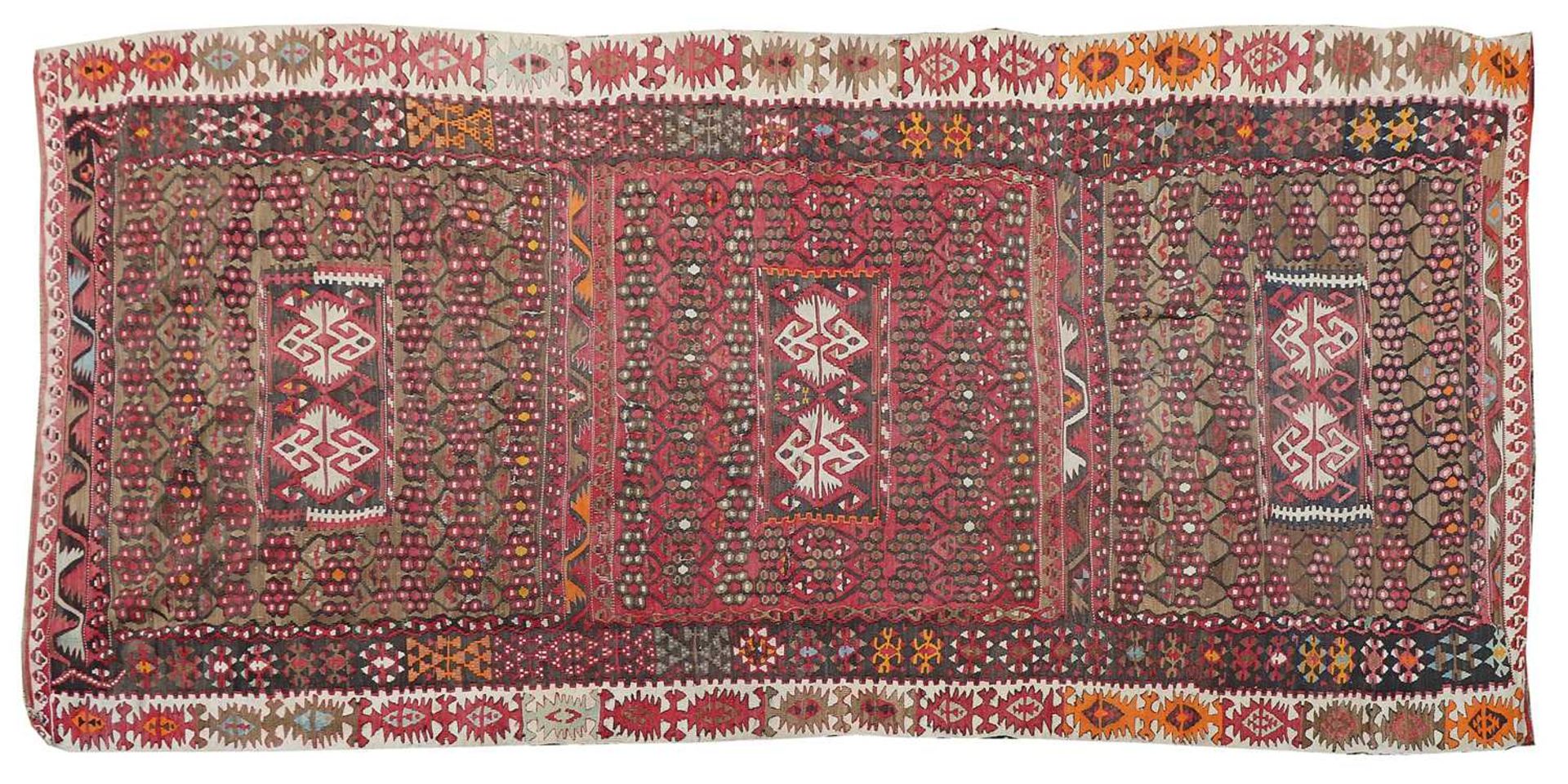 Three Kelim rugs, - Image 6 of 7