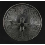 A Lalique 'Coquilles' clear glass bowl,