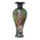 An Art Nouveau art glass vase,