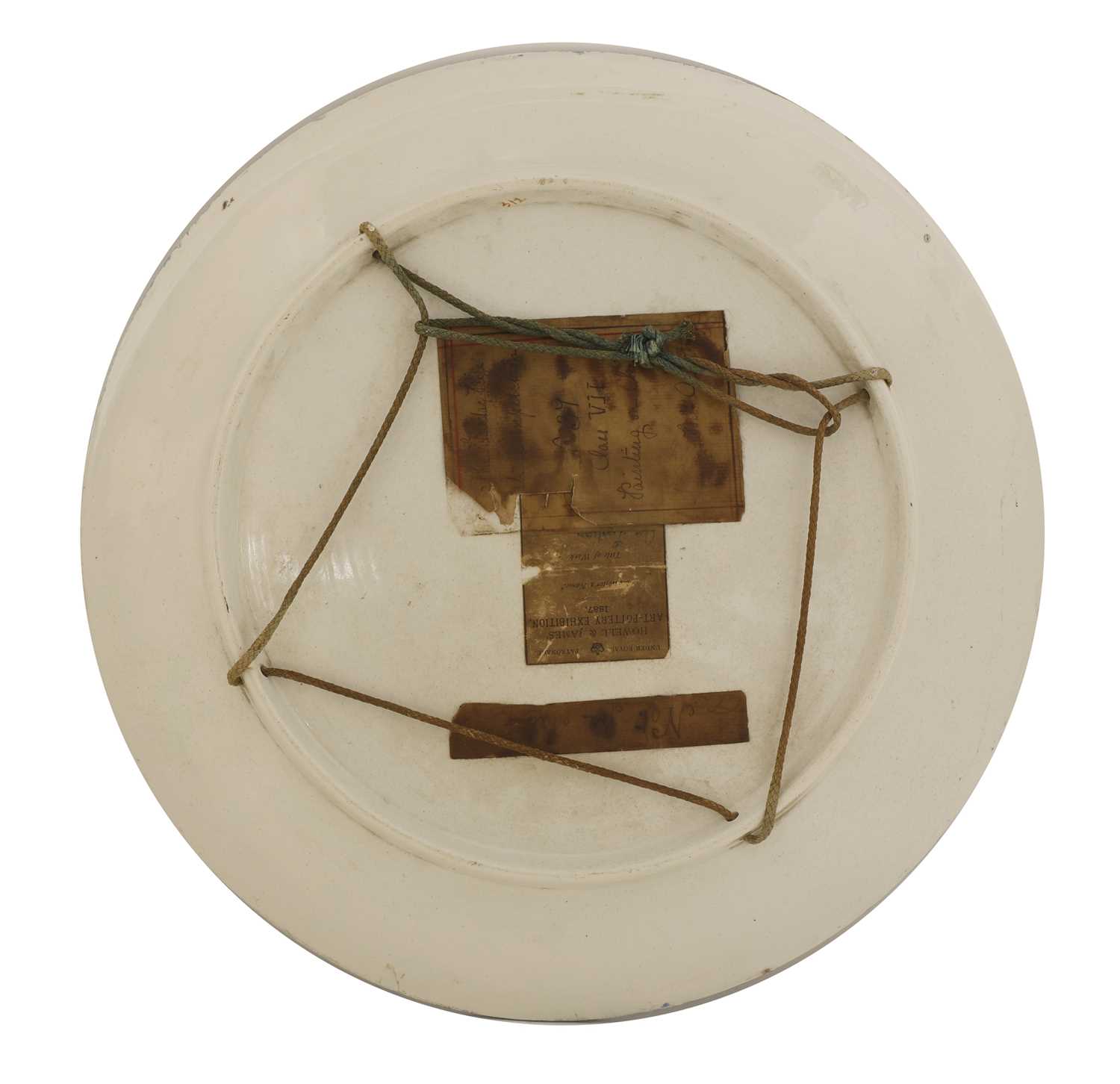 A South Kensington pottery charger, - Image 2 of 2
