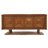 A French oak sideboard,