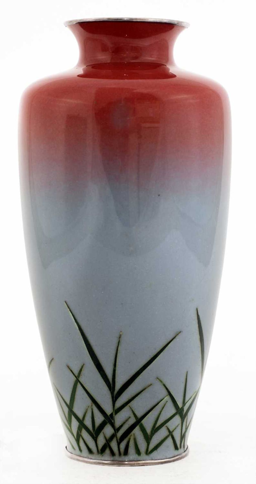 A Japanese cloisonné vase - Image 2 of 3