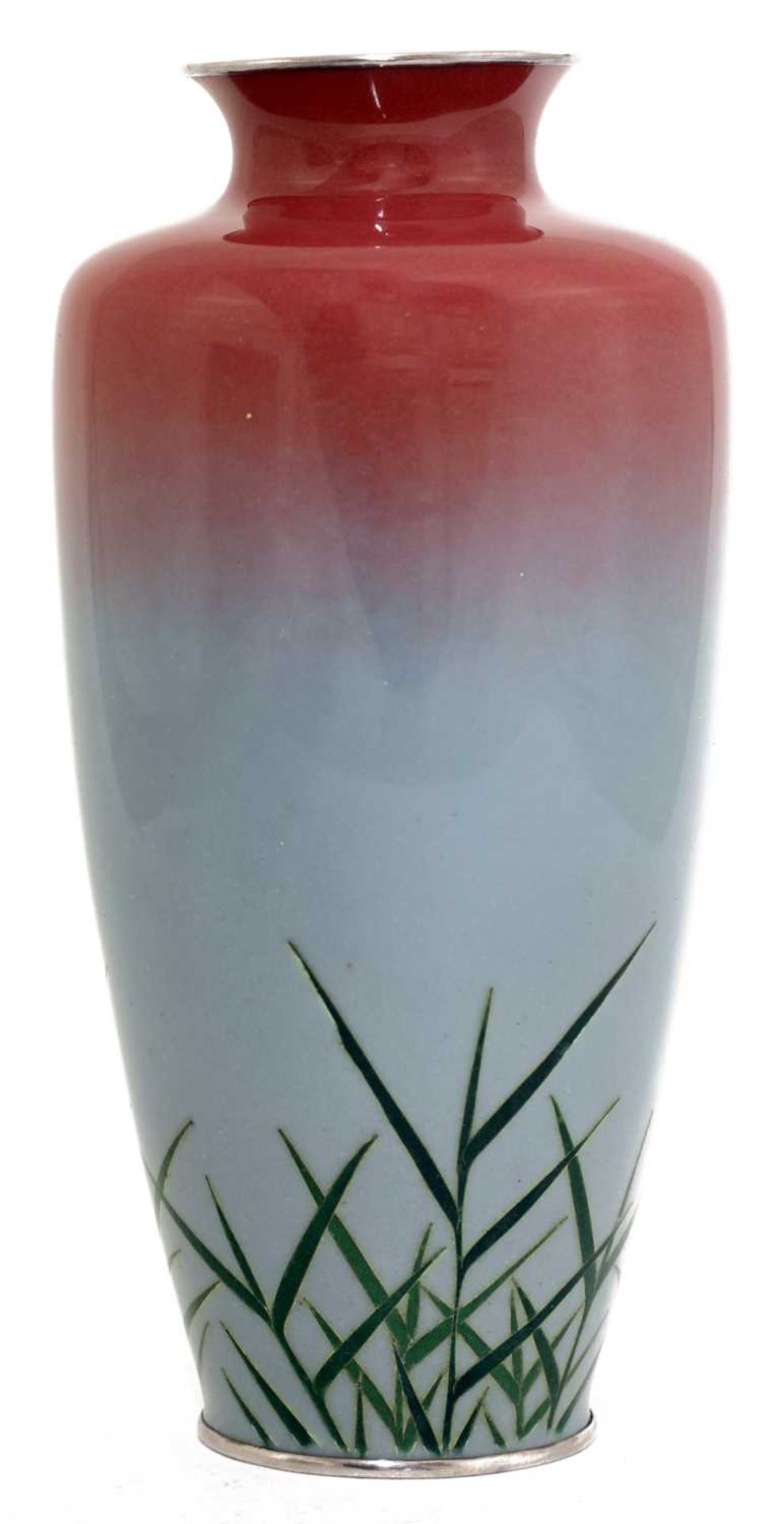 A Japanese cloisonné vase - Image 3 of 3