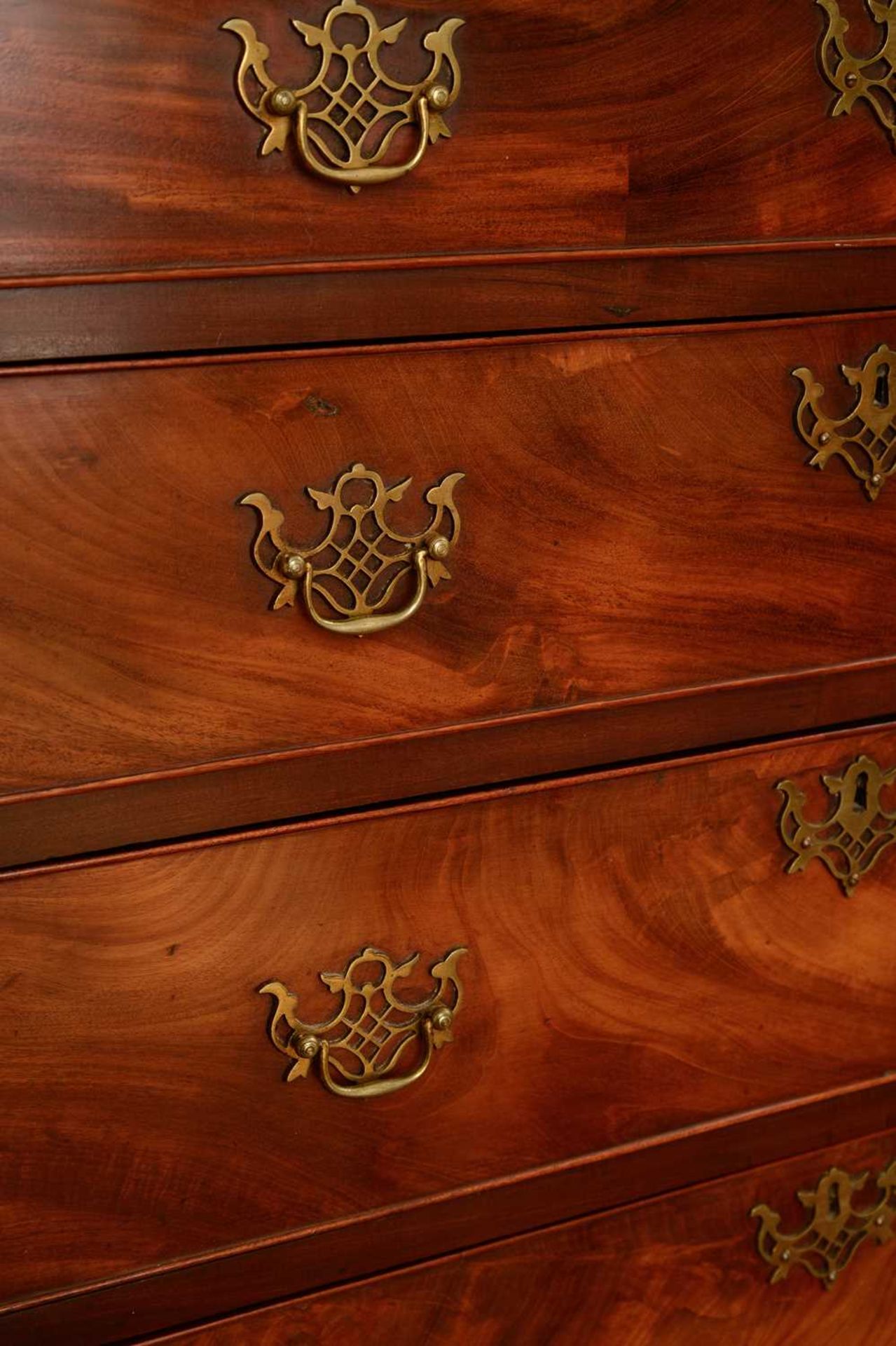 A mahogany chest of drawers, - Image 6 of 8