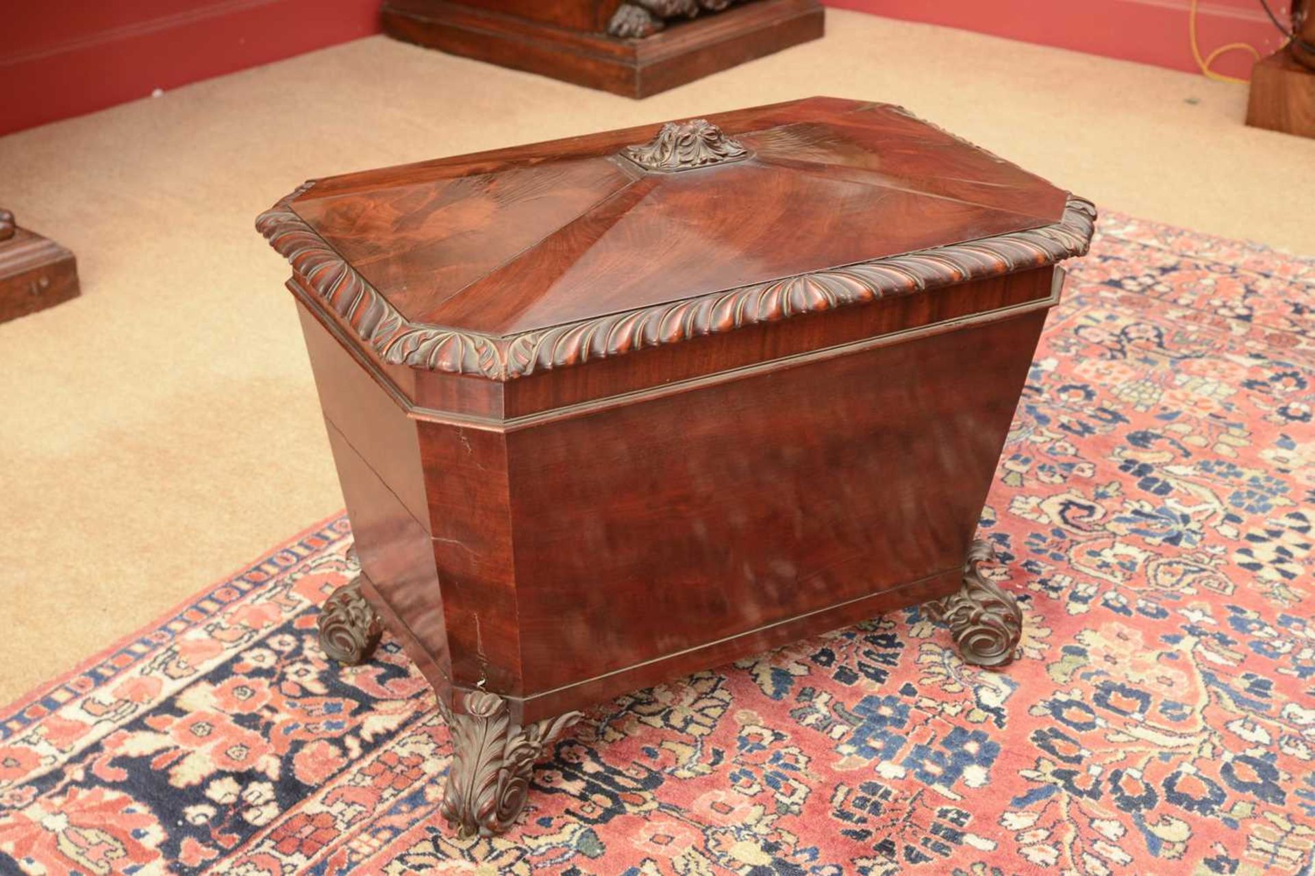 A William IV mahogany wine cooler, - Image 2 of 3