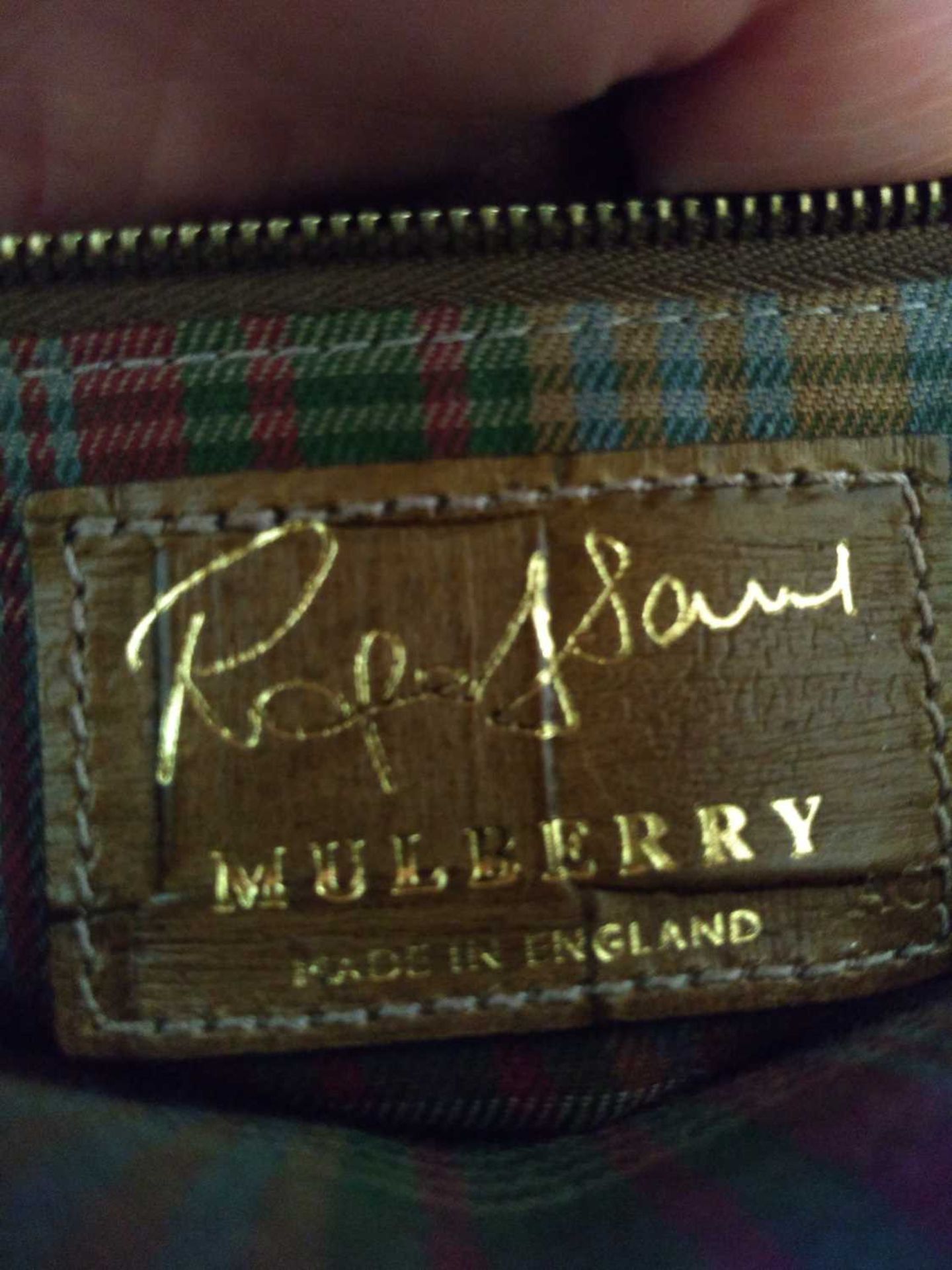 A vintage Roger Saul for Mulberry woven coated leather handbag - Bild 9 aus 18