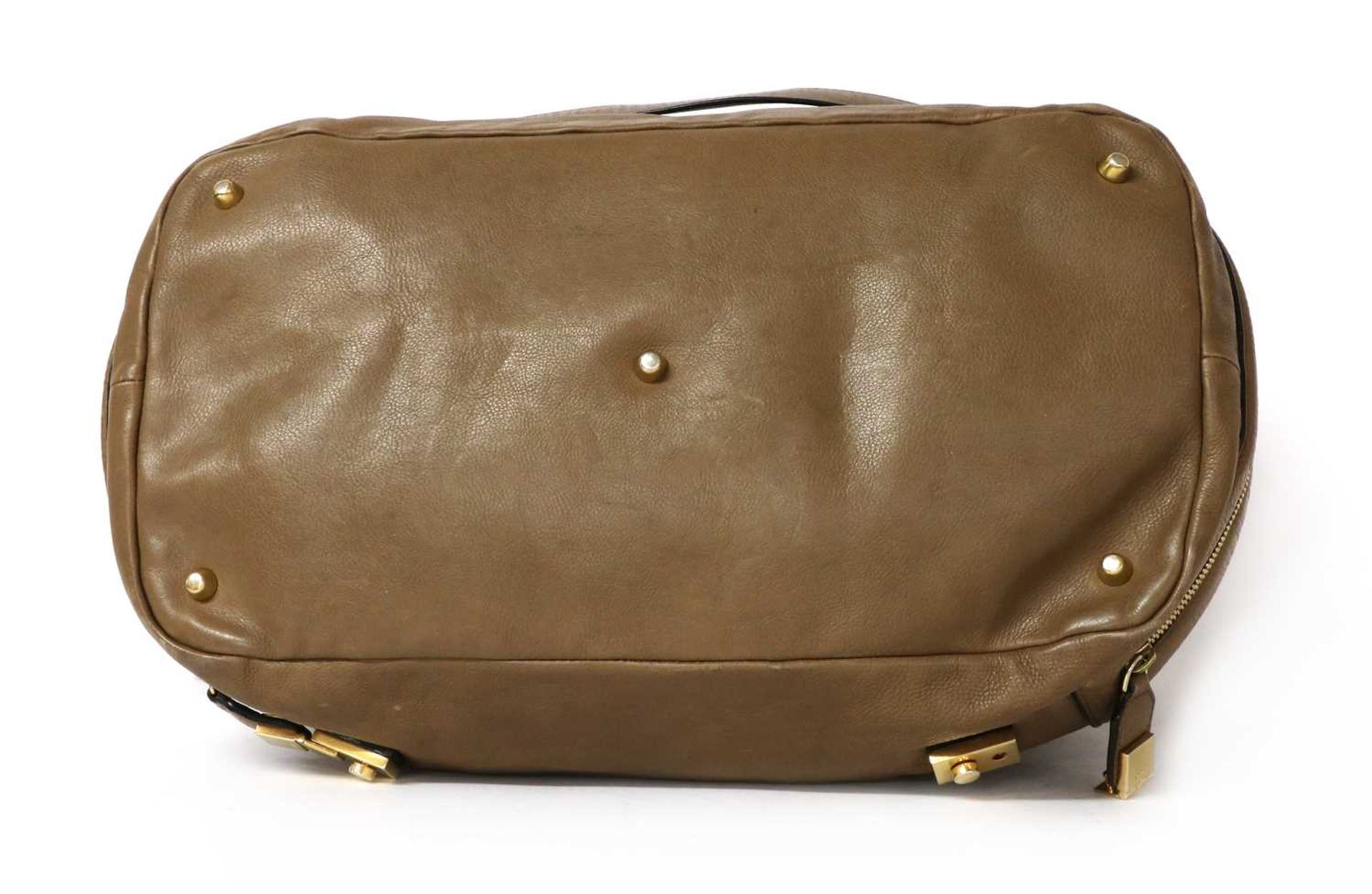 A Chloe brown leather shoulder bag - Bild 3 aus 3