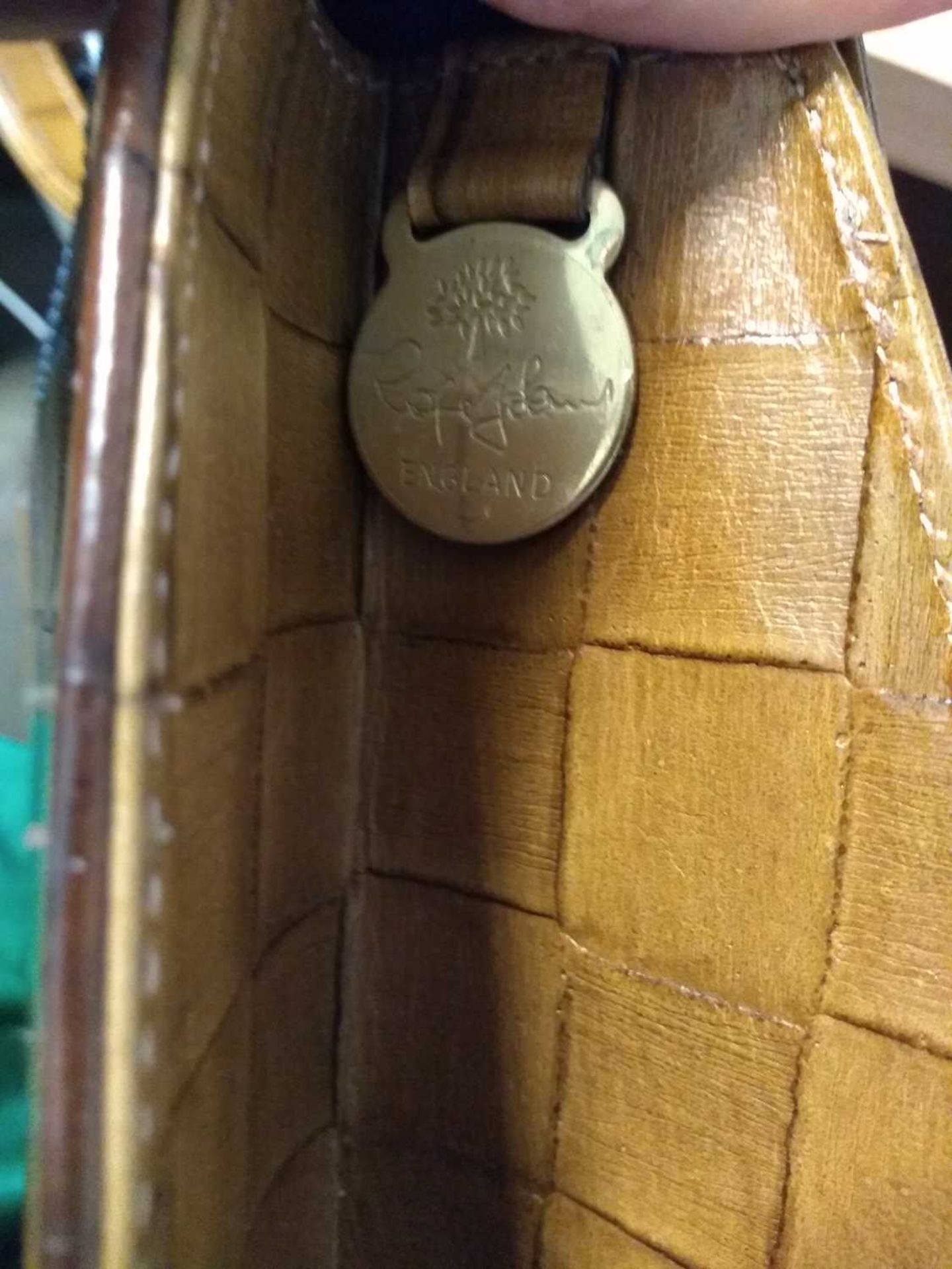 A vintage Roger Saul for Mulberry woven coated leather handbag - Bild 8 aus 18