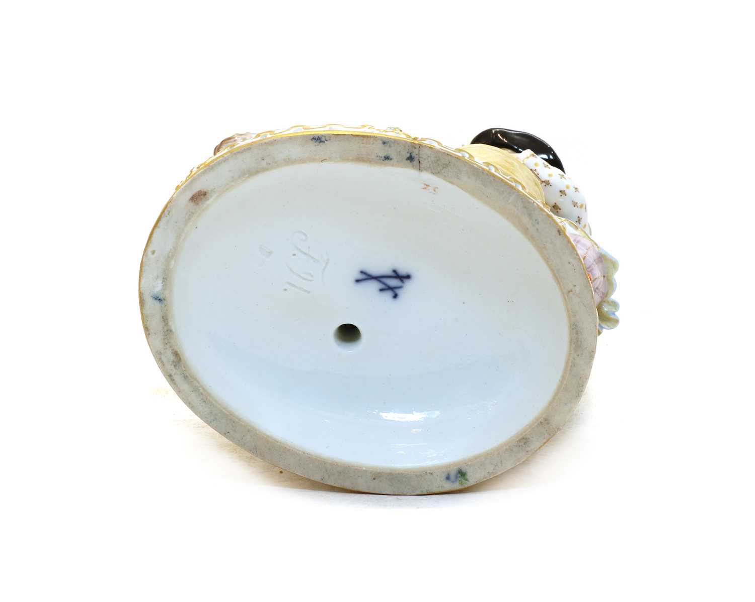 A Meissen porcelain figural group, - Image 3 of 3
