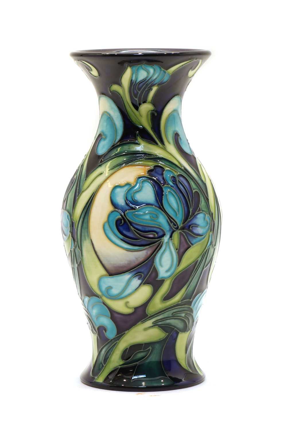 A Moorcroft vase 'Evelina' 'Trial',