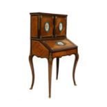 A French Louis XV-style kingwood and gilt-metal mounted bureau de dame,
