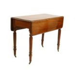 A Victorian mahogany Pembroke table,