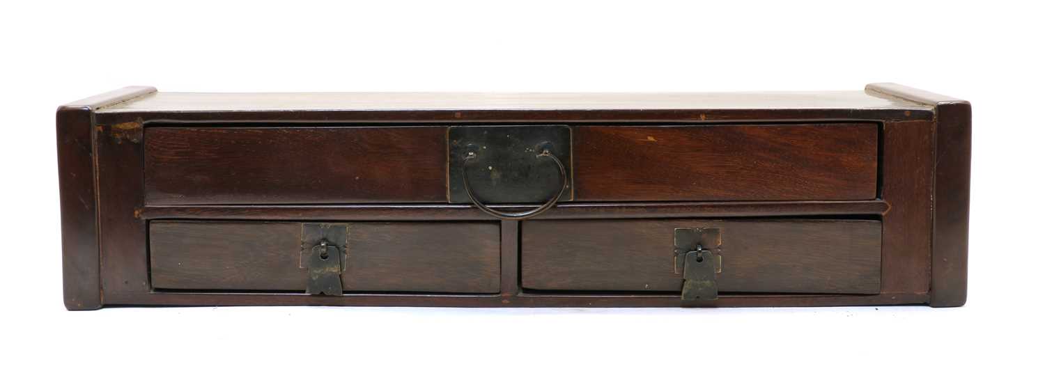 A set of Chinese wood drawers,