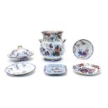 Various Victorian ironstone china,