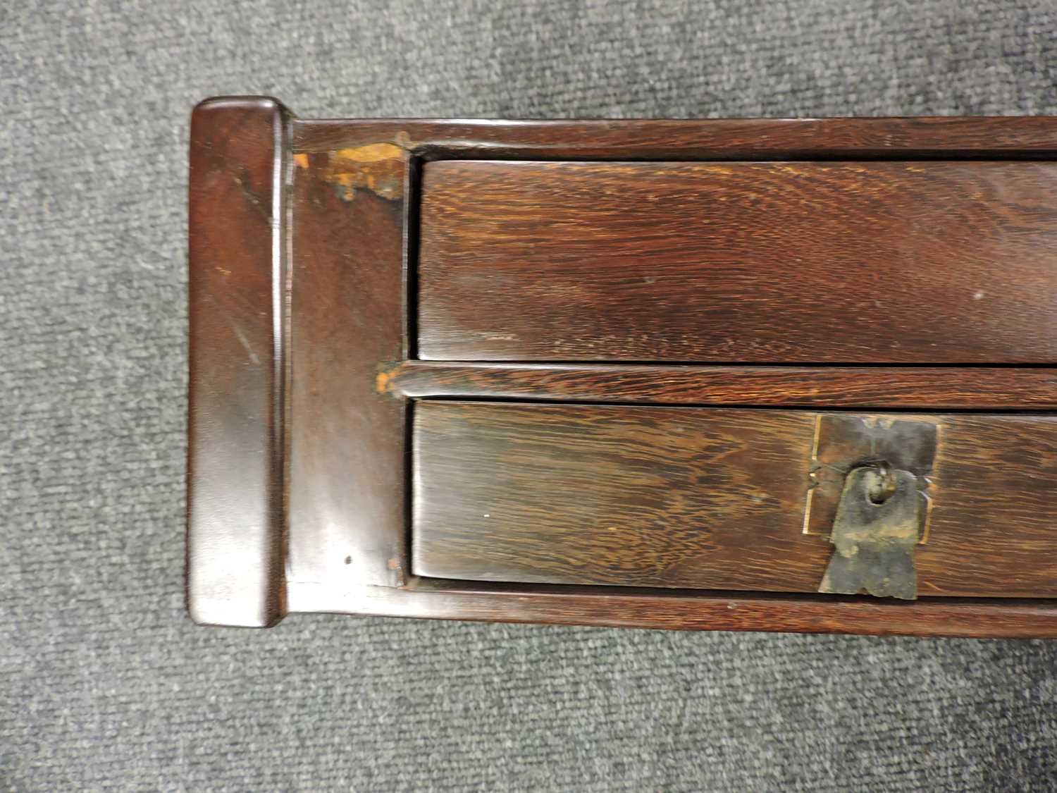 A set of Chinese wood drawers, - Image 12 of 13
