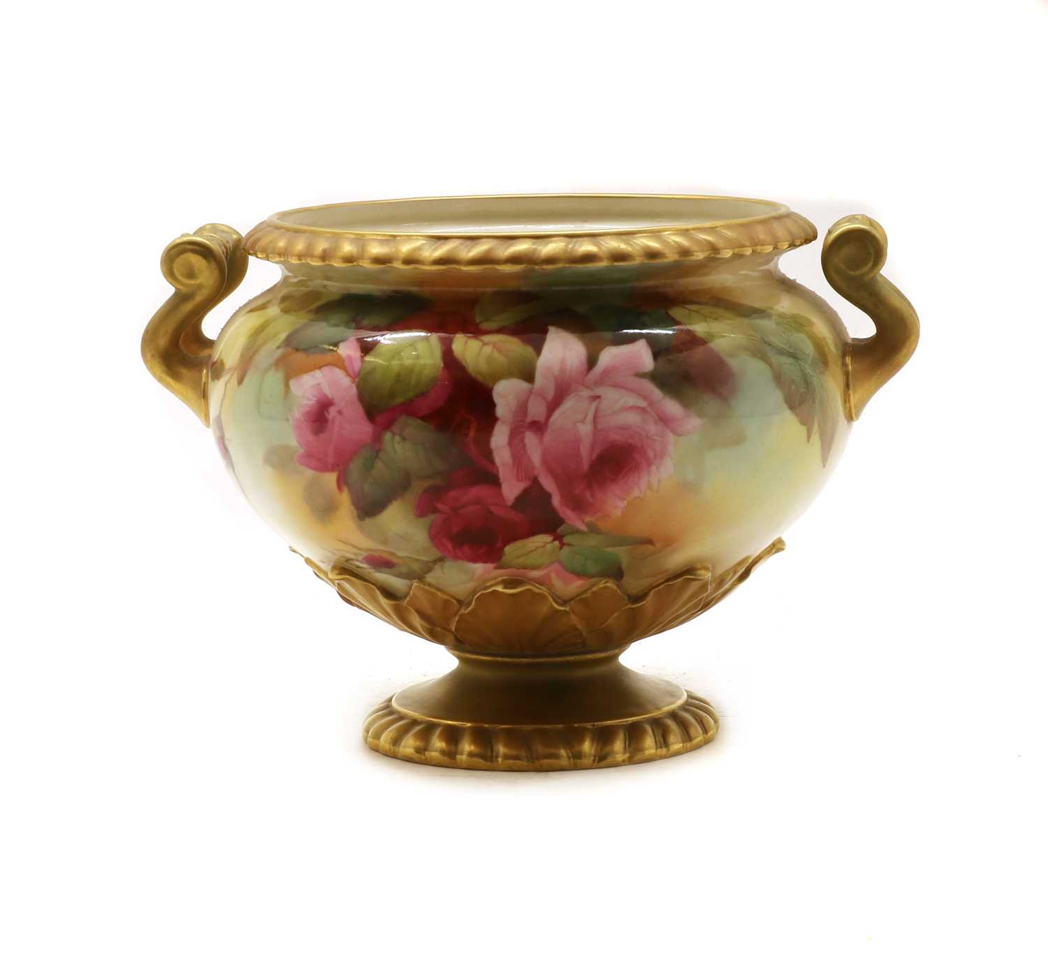 A Royal Worcester two handled bowl, - Image 4 of 4
