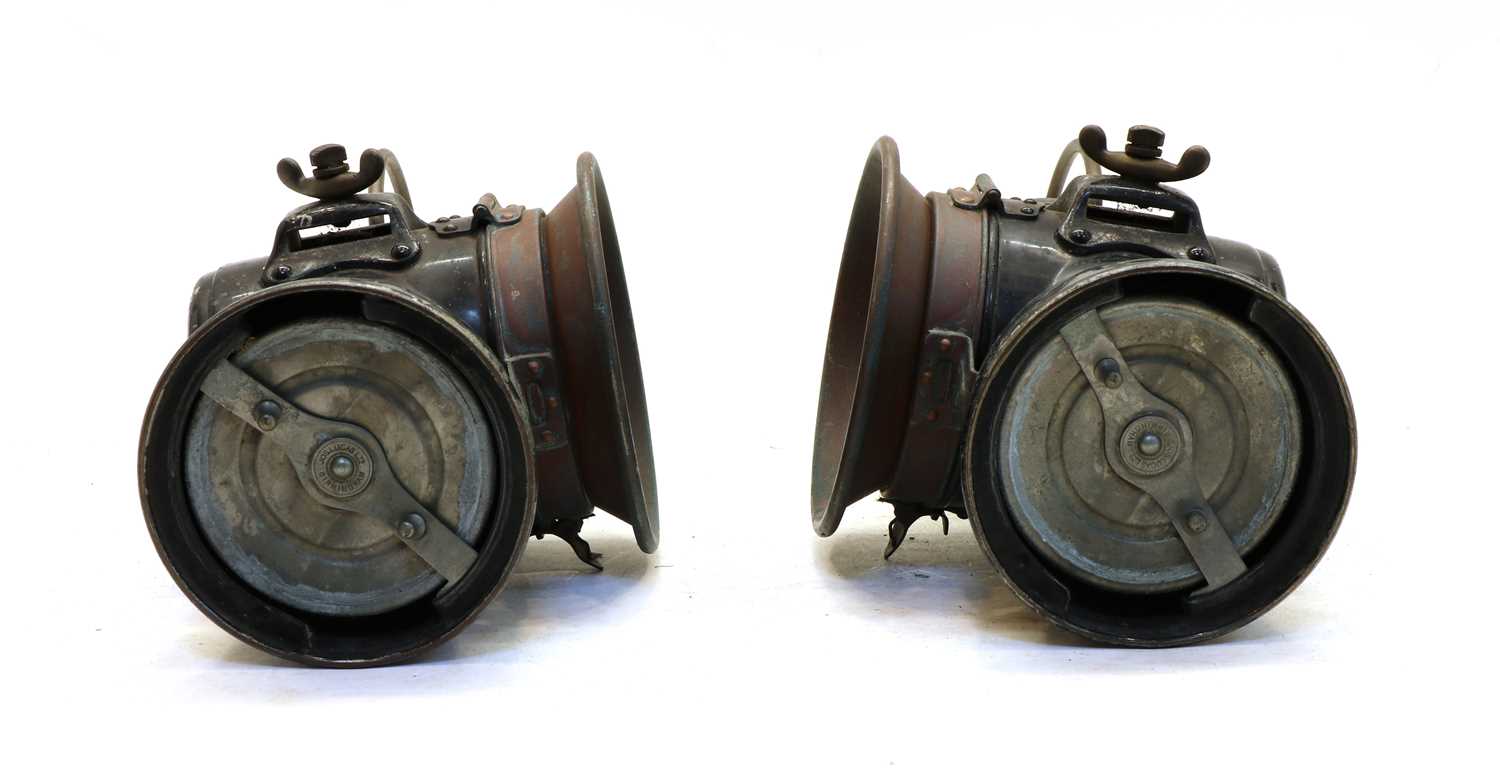 A pair of Lucas no. 723 'King of the Road' car lamps - Image 3 of 3