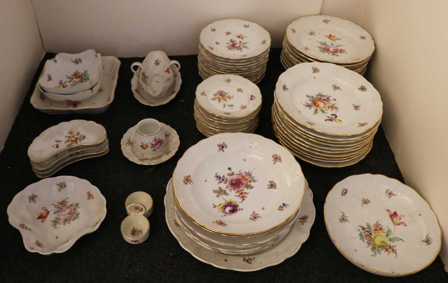 An extensive Teichert Meissen dinner service, - Image 3 of 3