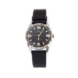 A mid-size stainless steel Oris mechanical strap watch,