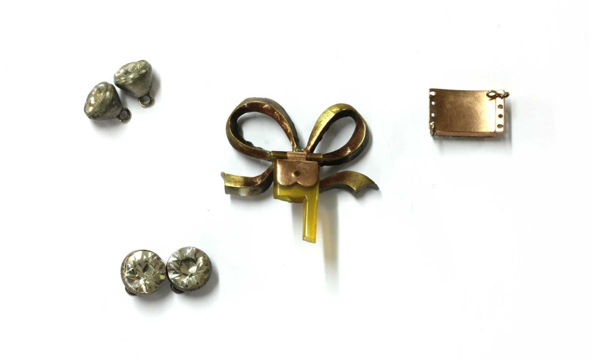 A quantity of Georgian and later paste jewellery, - Image 2 of 2