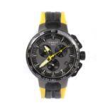 A gentlemen's stainless steel Tissot 'Le Tour de France' quartz chronograph strap watch, c.2017,