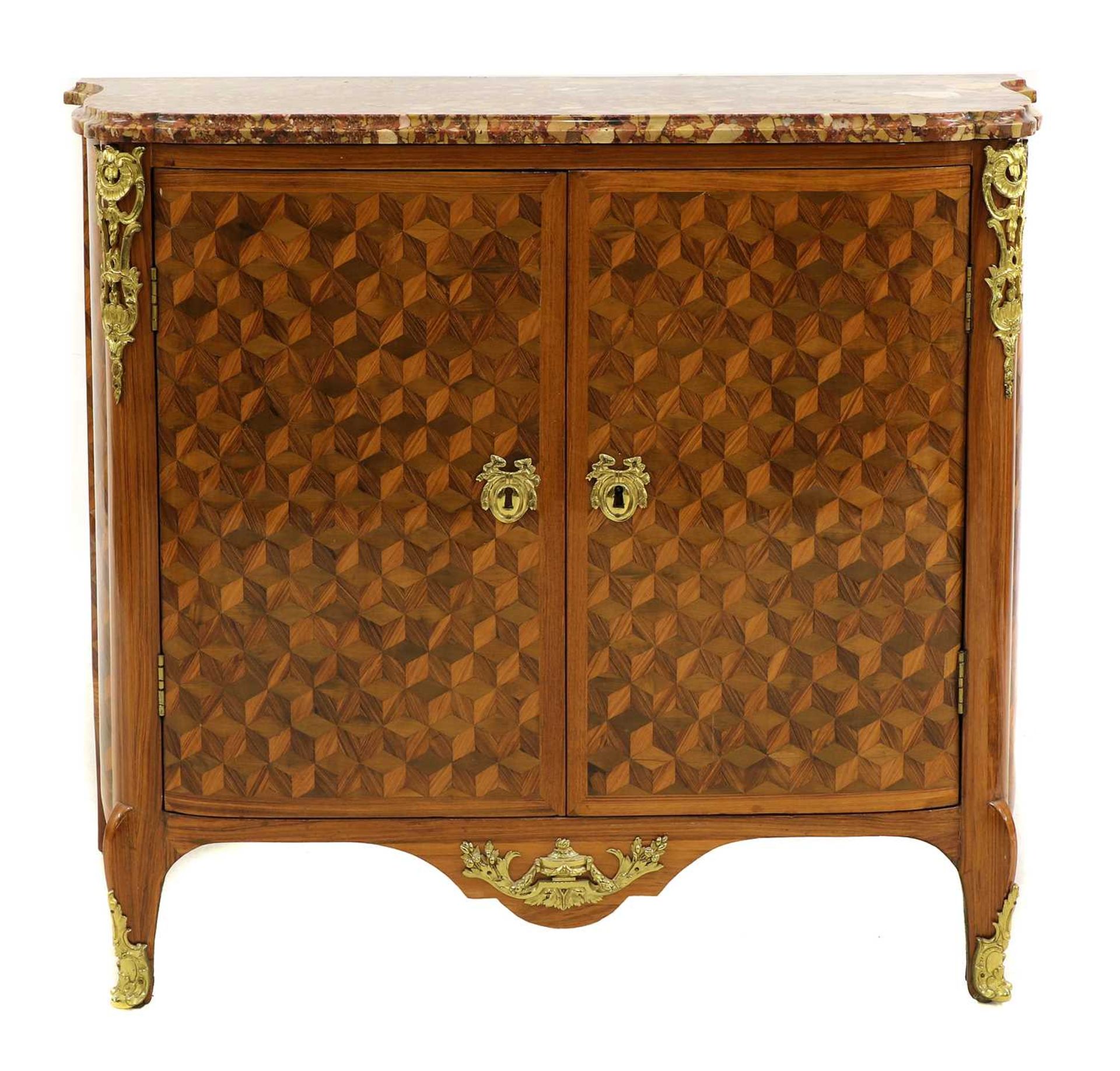 A Royal French Louis XV kingwood, tulipwood, sycamore and parquetry inlaid meuble d'entrée, - Image 2 of 79